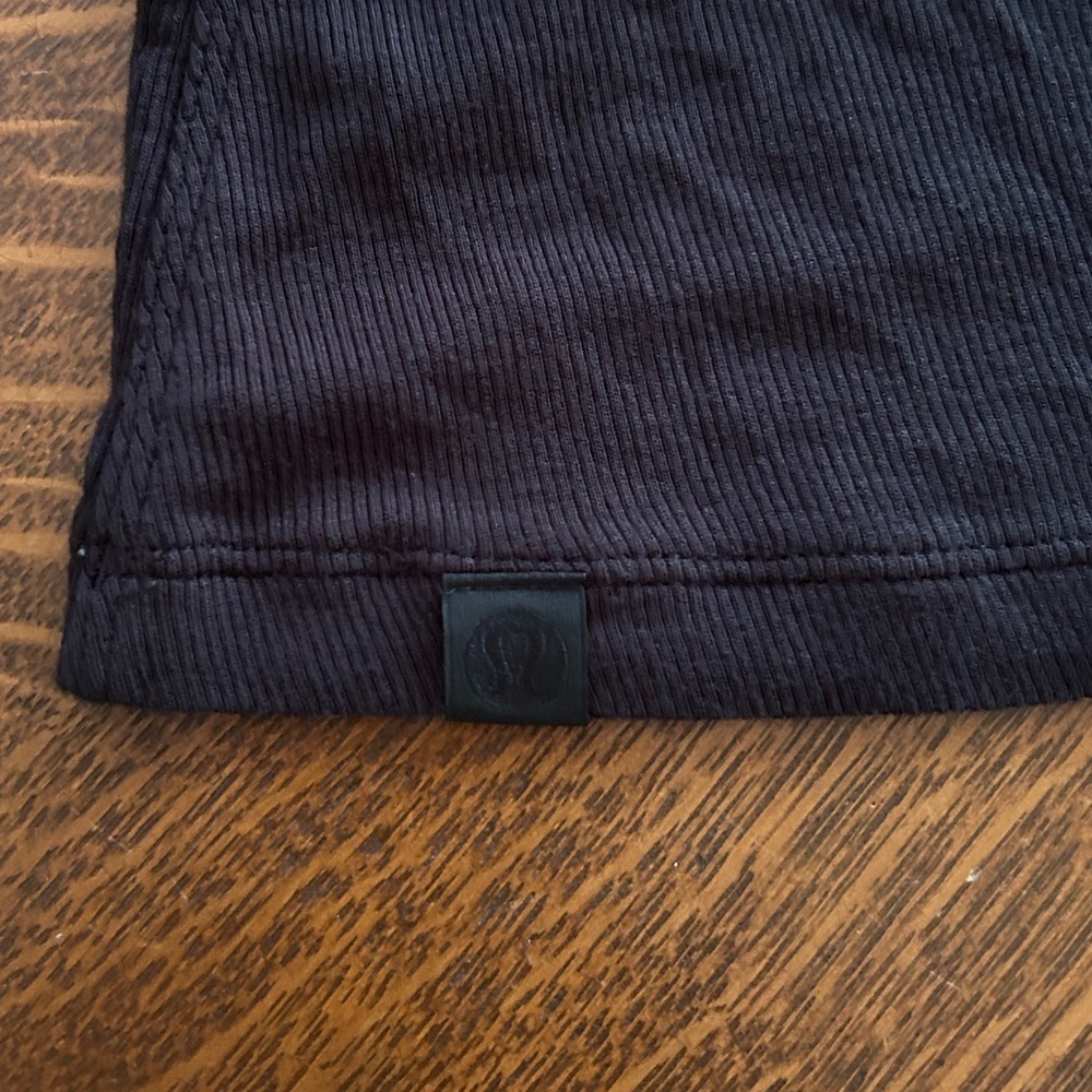 Lululemon Black Ribbed Micro-Modal Tank Top - Picture 11 of 12